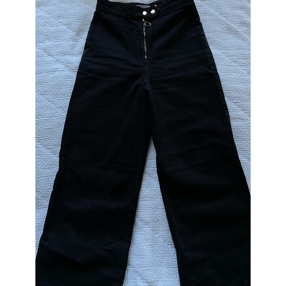& Other Stories Wide leg cropped jean